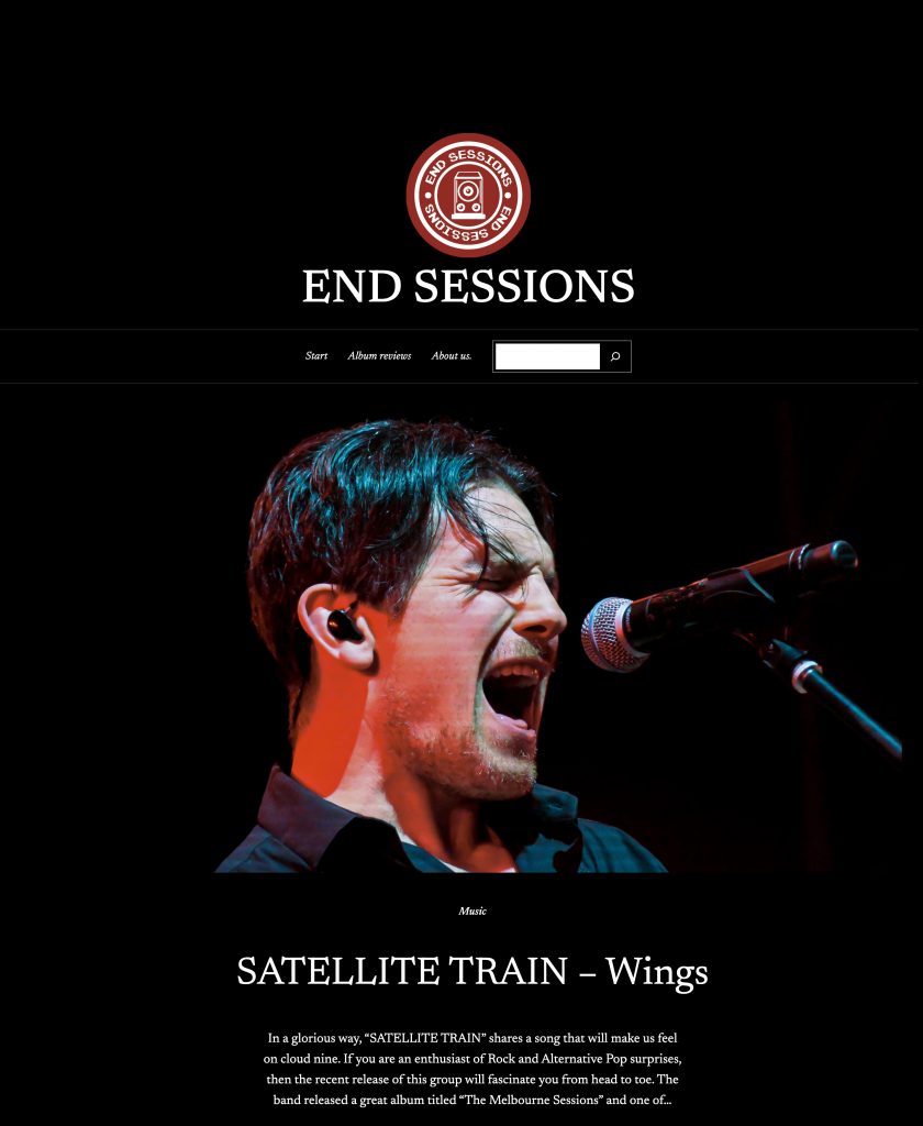 End Sessions - Wings